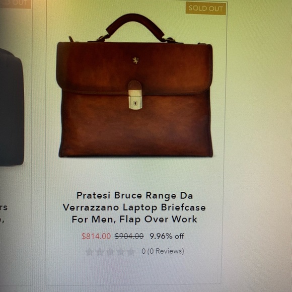 Beautiful business leather tote. - Picture 11 of 11